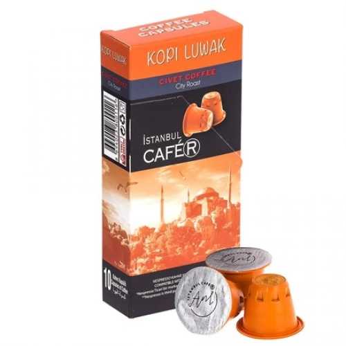 Nespresso Uyumlu Kapsül Kahve Kopi Luwak 